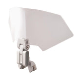 Maxbell 25cm Motorcycle Adjustable Clip On Windshield Extension Wind Deflector Clear - Aladdin Shoppers