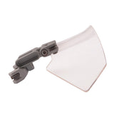 Maxbell 25cm Motorcycle Adjustable Clip On Windshield Extension Wind Deflector Clear - Aladdin Shoppers