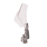 Maxbell 25cm Motorcycle Adjustable Clip On Windshield Extension Wind Deflector Clear - Aladdin Shoppers