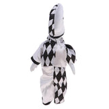 Maxbell 25cm Smiling Porcelain Standing Clown Doll with Tears Home Decor Kids Gifts - Aladdin Shoppers