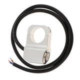 Maxbell 25mm Motorcycle Handlebar Headlight Fog Light Switch Stainless Steel Blue - Aladdin Shoppers