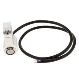 Maxbell 25mm Motorcycle Handlebar Headlight Fog Light Switch Stainless Steel Blue - Aladdin Shoppers