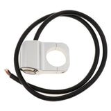 Maxbell 25mm Motorcycle Handlebar Headlight Fog Light Switch Stainless Steel Green - Aladdin Shoppers