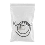 Maxbell 25mm Motorcycle Handlebar Headlight Fog Light Switch Stainless Steel White