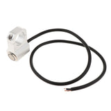 Maxbell 25mm Motorcycle Handlebar Headlight Fog Light Switch Stainless Steel White - Aladdin Shoppers