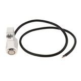 Maxbell 25mm Motorcycle Handlebar Headlight Fog Light Switch Stainless Steel White - Aladdin Shoppers