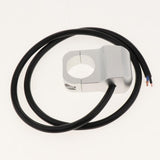 Maxbell 25mm Motorcycle Handlebar Headlight Fog Light Switch Stainless Steel Yellow - Aladdin Shoppers