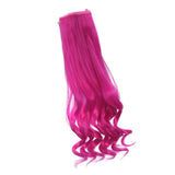 Maxbell 25x100cm DIY Long Curly Wig Hair for BJD SD Dolls DIY Making Rosy - Aladdin Shoppers