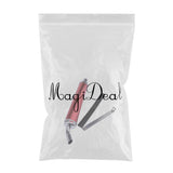 Maxbell 28mm Universal Anodized Aluminum Motorcycle Exhaust Muffler Right Side red - Aladdin Shoppers