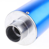 Maxbell 28mm Universal Motorcycle Exhaust Tube Silencer Muffler for 50-150CC Blue - Aladdin Shoppers