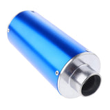 Maxbell 28mm Universal Motorcycle Exhaust Tube Silencer Muffler for 50-150CC Blue - Aladdin Shoppers