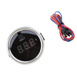 Maxbell 2inch 52mm Marine Red Digital LED Electronic 8-32V Volt Meters Gauge - Aladdin Shoppers