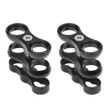 Maxbell 2PCS 1'' Inch Standard Ball Clamp for the 1'' Ball Underwater Light Arm System - Aladdin Shoppers