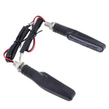 Maxbell 2PCS 12V LED Flowing Motorcycle Turn Signal Light Front Rear Blinker Yellow - Aladdin Shoppers