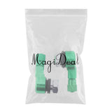 Maxbell 2pcs Pack CNC Aluminum Motorcycle Rim Wheel Air Tyre Tire Valve Stem Green - Aladdin Shoppers