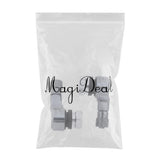 Maxbell 2pcs Pack CNC Aluminum Motorcycle Rim Wheel Air Tyre Tire Valve Stem Grey - Aladdin Shoppers