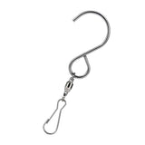 Maxbell 2Pcs Spinning Swivel Clips Hanging S Hooks Wind Spinner Rotate Spiral Hangers - Aladdin Shoppers