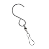 Maxbell 2Pcs Spinning Swivel Clips Hanging S Hooks Wind Spinner Rotate Spiral Hangers - Aladdin Shoppers