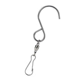 Maxbell 2Pcs Spinning Swivel Clips Hanging S Hooks Wind Spinner Rotate Spiral Hangers - Aladdin Shoppers