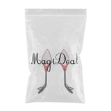 Maxbell 2pcs Universal 10mm Motorcycle Rear View Side Mirrors LED Turn Signal Red - Aladdin Shoppers