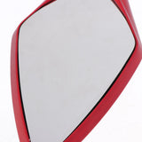 Maxbell 2pcs Universal 10mm Motorcycle Rear View Side Mirrors LED Turn Signal Red - Aladdin Shoppers