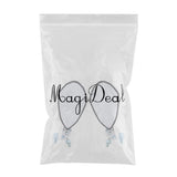 Maxbell 2pcs Universal 7/8" Motorcycle Handlebar Rear View Mirror Bike Mirror White - Aladdin Shoppers