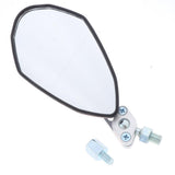 Maxbell 2pcs Universal 7/8" Motorcycle Handlebar Rear View Mirror Bike Mirror White - Aladdin Shoppers