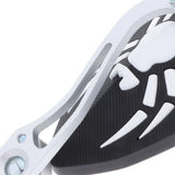 Maxbell 2pcs Universal 7/8" Motorcycle Handlebar Rear View Mirror Bike Mirror White - Aladdin Shoppers