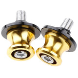 Maxbell 2PCS Universal Frame Stand Screw Swing Arm Spools Slider 10mm Golden - Aladdin Shoppers