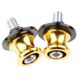 Maxbell 2PCS Universal Frame Stand Screw Swing Arm Spools Slider 10mm Golden - Aladdin Shoppers