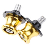 Maxbell 2PCS Universal Frame Stand Screw Swing Arm Spools Slider 10mm Golden - Aladdin Shoppers