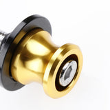 Maxbell 2PCS Universal Frame Stand Screw Swing Arm Spools Slider 10mm Golden - Aladdin Shoppers