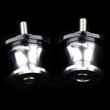 Maxbell 2PCS Universal Frame Stand Screw Swing Arm Spools Slider 6mm Silver - Aladdin Shoppers