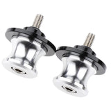 Maxbell 2PCS Universal Frame Stand Screw Swing Arm Spools Slider 6mm Silver - Aladdin Shoppers