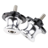 Maxbell 2PCS Universal Frame Stand Screw Swing Arm Spools Slider 6mm Silver - Aladdin Shoppers