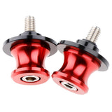 Maxbell 2PCS Universal Frame Stand Screw Swing Arm Spools Slider 8mm Red - Aladdin Shoppers