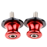 Maxbell 2PCS Universal Frame Stand Screw Swing Arm Spools Slider 8mm Red - Aladdin Shoppers