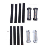 Maxbell 2pcs Universal Motorcycle Turning Signal Lamp Daytime Running Light Black - Aladdin Shoppers