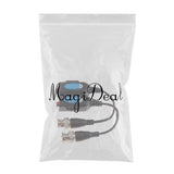 Maxbell 2Piece Twisted Video Balun Transmitter Connectors for HD-CVI/TVI/AHD - Aladdin Shoppers