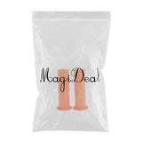 Maxbell 2x 7/8"22mm Handle bar Hand grip Motorcycle skid resistance Cafe racer Orange - Aladdin Shoppers