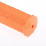 Maxbell 2x 7/8"22mm Handle bar Hand grip Motorcycle skid resistance Cafe racer Orange - Aladdin Shoppers