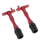 Maxbell 2x Frame Slider Falling Crash Protector fit for Yamaha R15 V3 Motorcycle Red - Aladdin Shoppers