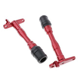 Maxbell 2x Frame Slider Falling Crash Protector fit for Yamaha R15 V3 Motorcycle Red - Aladdin Shoppers