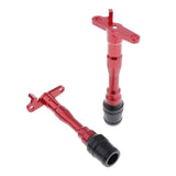 Maxbell 2x Frame Slider Falling Crash Protector fit for Yamaha R15 V3 Motorcycle Red - Aladdin Shoppers