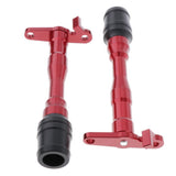 Maxbell 2x Frame Slider Falling Crash Protector fit for Yamaha R15 V3 Motorcycle Red - Aladdin Shoppers