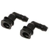 Maxbell 2X Windshield Washer Pump Connector Elbow For VW Passat Golf TOUAREG Tiguan - Aladdin Shoppers