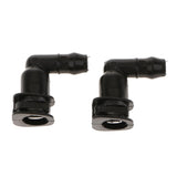 Maxbell 2X Windshield Washer Pump Connector Elbow For VW Passat Golf TOUAREG Tiguan - Aladdin Shoppers