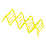 Maxbell 3~4 Slot Wave Shape Taco Holder Stainless Steel Mexican Display Rack Yellow - Aladdin Shoppers