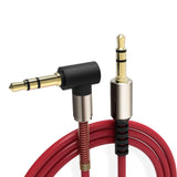 Maxbell 3.5mm AUX AUXILIARY CORD Male to Male Stereo Audio Cable for PC MP3 red