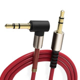 Maxbell 3.5mm AUX AUXILIARY CORD Male to Male Stereo Audio Cable for PC MP3 red - Aladdin Shoppers